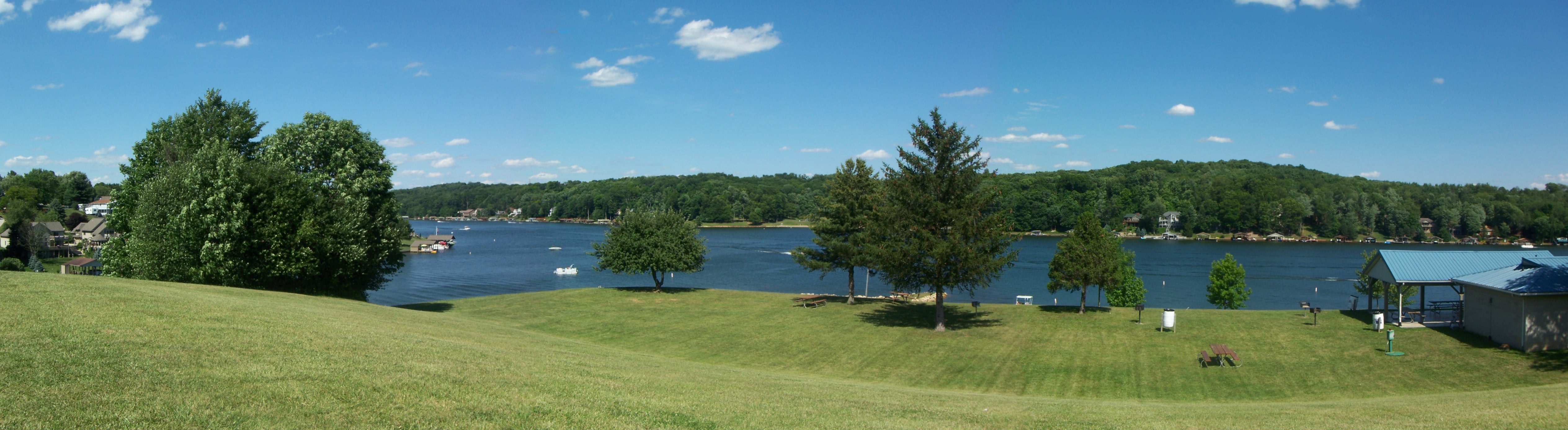 Apple Valley Lake Panoramic Photo by Sam Miller