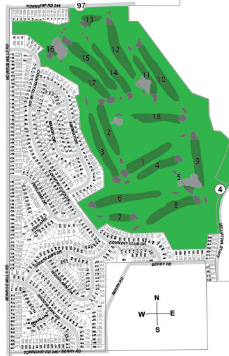 Country Club Manor Maps