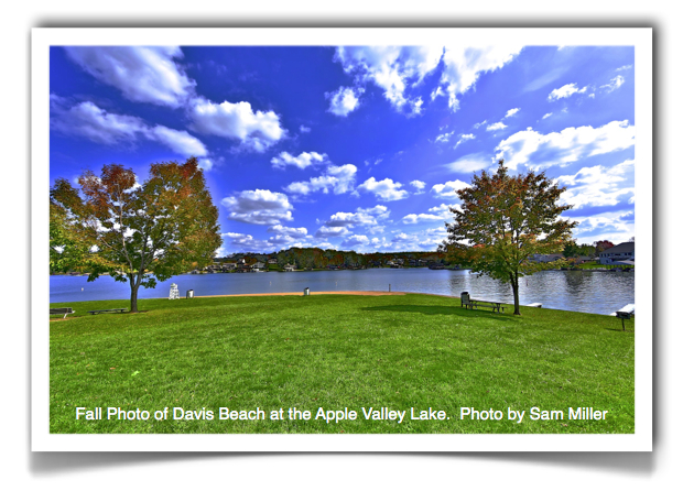 Apple Valley Lake View From The Davis Beach Hillside