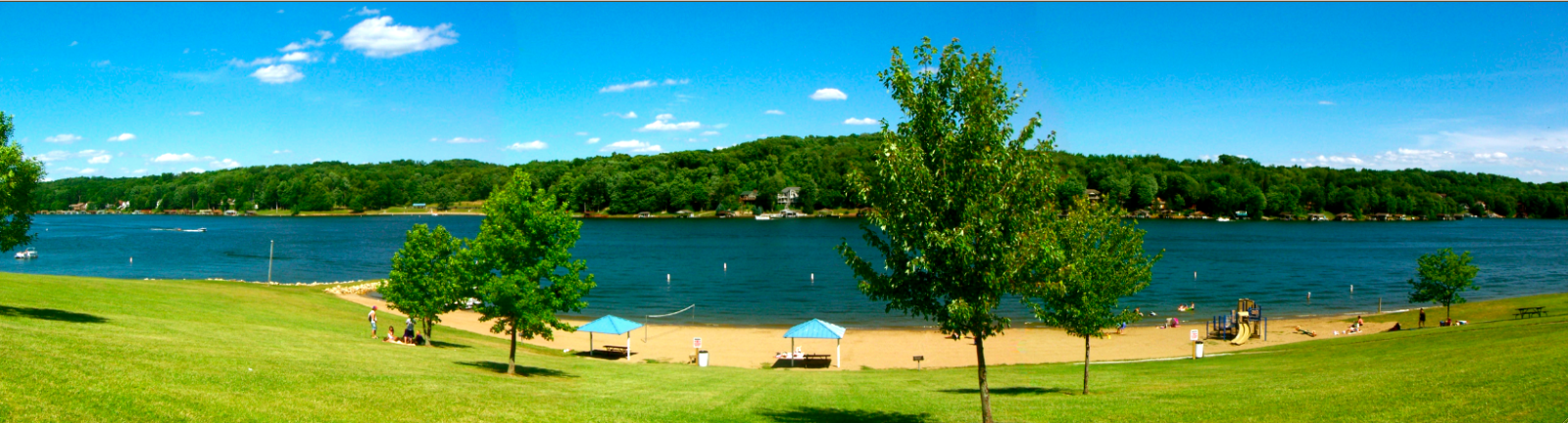 Davis Beach at the Apple Valley Lake