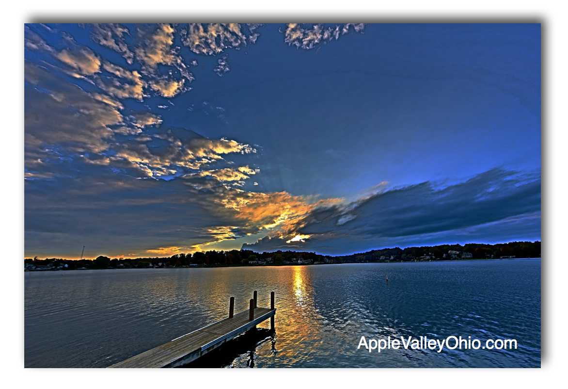 Apple Valley Lake East Boat Launch Dusk Photo by Sam Miller