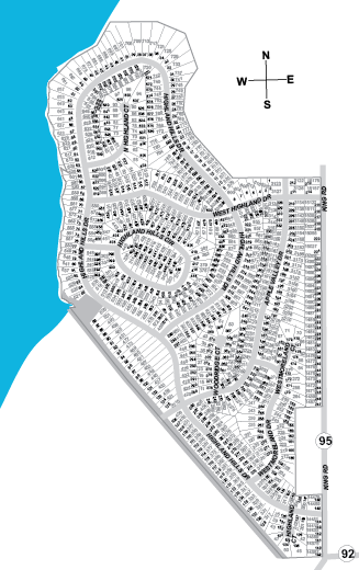 Highland Hills Map