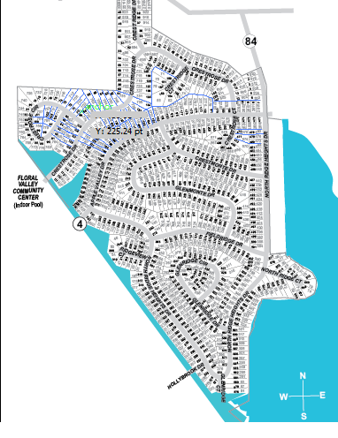 North Ridge Subdivision Map